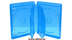 Blu-ray box pre 6 diskov, modrý, 22 mm